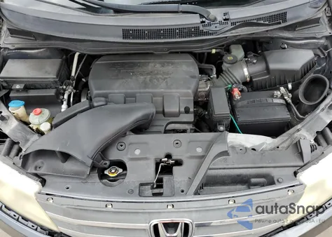 2013 Honda Odyssey Exl из США, поврежденный, VIN 5FNRL5H68DB016510